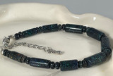 Black Matrix Opal Beads Bracelet 43.15 Carat