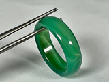 Green Jade Band Ring
