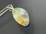 Boulder Opal Sterling silver Pendant 20.35 Carat