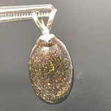 Black Matrix Opal Pendant 9.70 Carat