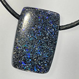 Black Matrix Opal Pendant 20 Carat