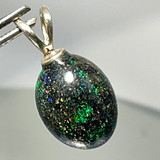 Black Matrix Opal Pendant 7.65 Carat