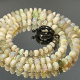 Opal Beads Necklace 114.5 Carat