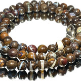 Boulder Opal Beads Necklace 118.50 Carat
