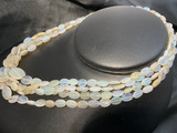 Oval Shape Smooth Cut  Opal Beads 5mm to 17mm