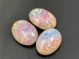 MultiColour 3 Pieces Opal 3.90 carat