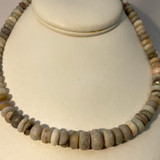 Circle Faceted Cut Opal Beaded Necklace 170 Carat