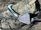 Natural Australian Coober Pedy Opal Ring 10.55 Carat