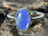 Natural Australian Coober Pedy Opal Ring 14.10 Carat