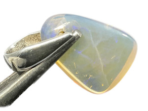 Clear Crystal  Opal Pendant 10.10 Carat Clear Crystal  Opal Pendant 10.10 Carat