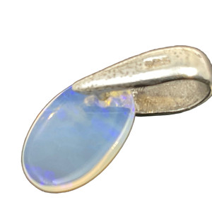 Clear Crystal  Opal Pendant 5.20 Carat