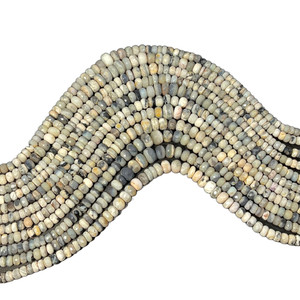 Round Faceted Cut Opal Beaded Necklace 130 Carat Round Faceted Cut Opal Beaded Necklace 130 Carat