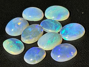 Multicolour Australian Coober Pedi Opal 10 Pc 9.75 Carat Multicolour Australian Coober Pedi Opal 10 Pc 9.75 Carat
