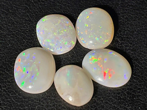 Multicolour Australian Coober Pedi Opal 5 Pc 4.60 Carat