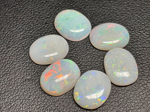 Multicolour Australian Coober Pedi Opal 6 Pc 5.85 Carat Multicolour Australian Coober Pedi Opal 6 Pc 5.85 Carat