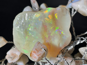 Australian Coober pedi Solid Multicolour Uncut  Opal 59.65 Carat