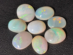 Multicolour Australian Coober Pedi Opal 8 Pc 8.05 Carat Multicolour Australian Coober Pedi Opal 8 Pc 8.05 Carat