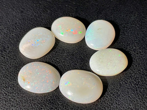Multicolour Australian Coober Pedi Opal 6 Pc 9.0 Carat Multicolour Australian Coober Pedi Opal 6 Pc 9.0 Carat