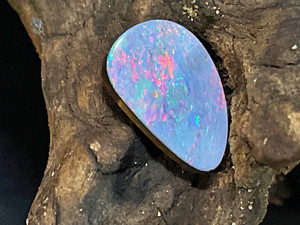 Australian Queensland Doublet Boulder Opal 2.30 Carat Australian Queensland Doublet Boulder Opal 2.30 Carat