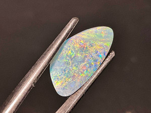 Australian Queensland Doublet Boulder Opal 2.50 Carat Australian Queensland Doublet Boulder Opal 2.50 Carat
