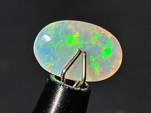 Rainbow Colorplay Australian Coober Pedy White Opal 1.15 Carat