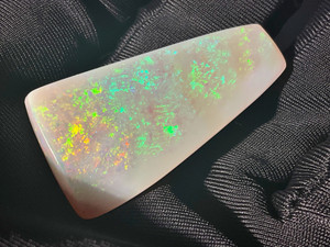 Rainbow Colorplay Australian Coober Pedy Solid White Opal 43.40 Carat Rainbow Colorplay Australian Coober Pedy Solid White Opal 43.40 Carat