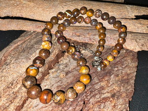 Australian Natural Boulder Opal Beads Necklace 201.50 Carat Australian Natural Boulder Opal Beads Necklace 201.50 Carat