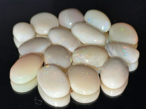 Multicolour Australian Coober Pedy Opal 15 Pc 24.15 Carat Multicolour Australian Coober Pedy Opal 15 Pc 24.15 Carat