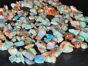 Australian Coober Pedy Uncut Rough Opal Chips 55.10 Carat Australian Coober Pedy Uncut Rough Opal Chips 55.10 Carat