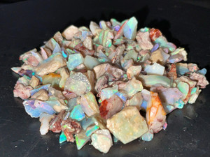 Australian Coober Pedy Uncut Rough Opal Chips 65 Carat