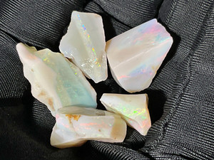 Mintabie, Australian Multicolour Natural Rough Opal 53.25 Cts