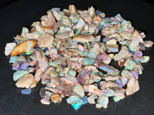 Australian Coober Pedy Uncut Rough Opal Chips 100.50Carat Australian Coober Pedy Uncut Rough Opal Chips 100.50Carat