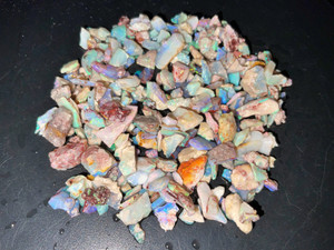Australian Coober Pedy Uncut Rough Opal Chips 70.15 Carat