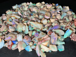 Australian Coober Pedy Uncut Rough Opal Chips 100.10 Carat