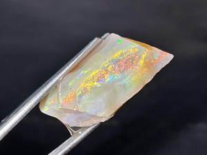 Mintabie, Australian Multicolour Natural Rough Opal 13.30 Carat Mintabie, Australian Multicolour Natural Rough Opal 13.30 Carat