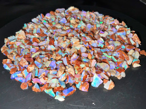 Australian Multicolour Coober Pedy Rough Opal Chips 183 Carat Australian Multicolour Coober Pedy Rough Opal Chips 183 Carat