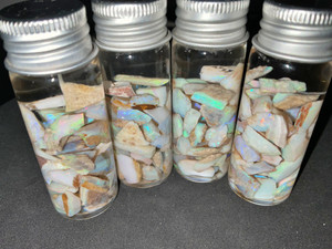 Mintabie, Australian  Multicolour Natural Rough Opal Chips