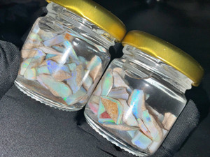 Mintabie, Australian Multicolour Natural Rough Small Opal Mintabie, Australian Multicolour Natural Rough Small Opal