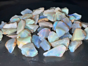 Mintabie, Australian Multicolour Natural Rough Opal 169 Cts