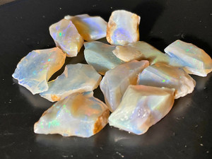 Mintabie, Australian Multicolour Natural Rough Opal 69 Cts