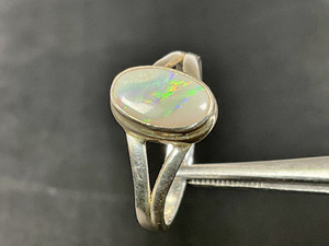 Sterling Silver Opal Ring 16.95 Carat