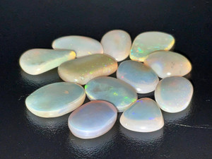 Australian Coober Pedy Opal 12 Pc 46.40 Carat