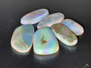Australian Coober Pedy Opal 6 Pc 23.40 Carat