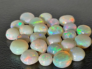Multicolour Australian Coober Pedy Opal 25 Pc 10.10 Carat