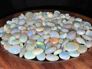 Natural Australian Coober Pedy Pear Shape Opal Beads 186.80 Carat