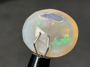 Oval Cut Faceted Australian Opal 6.40 Carat