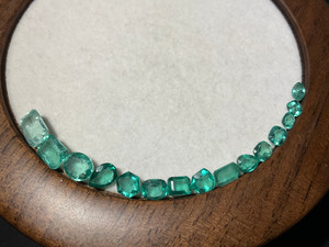 Natural Zambian Emerald  Loose Gemstone 0.25 Carat to 1.90 carat Carat