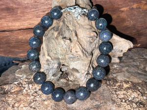 Australian Matrix Opal Round Beads Bracelet 112.50 Carat