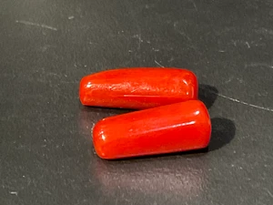 Natural Red Coral Loose Gemstone 6.40 Carat