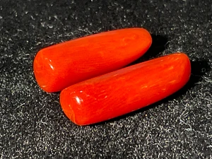 Natural Red Coral Loose Gemstone 6.65 Carat